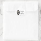 Soms is een scream beter dan een Thesis Emerson Ronde Sticker (Tas)