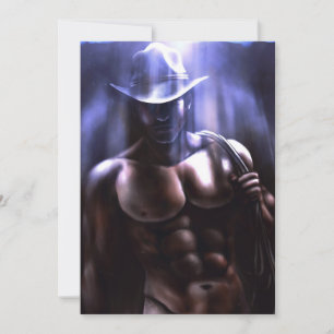 Soms is het de hemel - Cowboy Kaart
