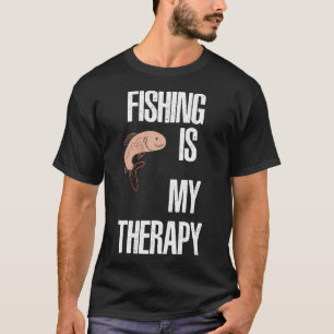 Soms is het een vis, andere keren is het gezoem, m t-shirt