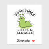 Soms is het leven een smeerlap. sticker (Vel)