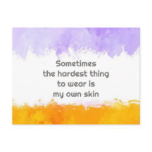 Soms is het moeilijkste om te draag mijn eigen ski