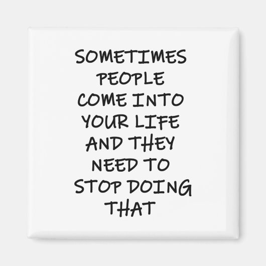 Soms komen mensen in je leven magneet (Voorkant)