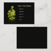 Soms krijgen robots de Sjabloon van de Sad Profile Visitekaartje (Voorkant / Achterkant)