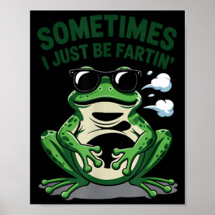 Soms laat ik gewoon lol sarcastisch vintage poster