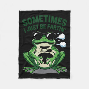 Soms laat ik gewoon lol sarcastisch vintage schete fleece deken
