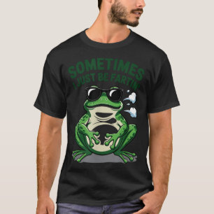 Soms laat ik gewoon lolletjes los Sarcasme Vintage T-shirt