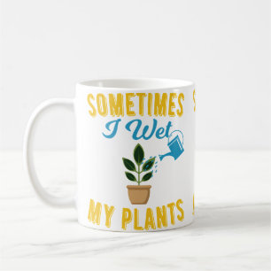 Soms Maak Ik Mijn Planten Nat Funny Gardening Tshi Koffiemok