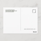 Soms Mooi briefkaart (pioen) (Achterkant)