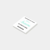 Soms vergeet je dat je Geweldige bent 2 Post-it® Notes (Schuin)