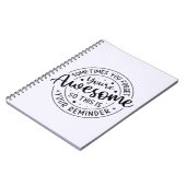 Soms vergeet je je Geweldige Notitieboek (Linkerzijde)