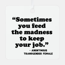 Soms voed je de waanzin