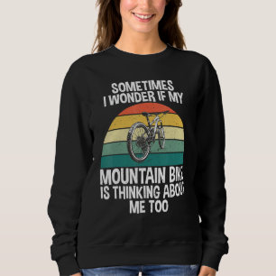 Soms vraag ik me af of mijn mountainbike denkt trui