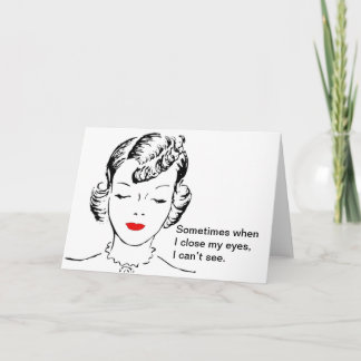 Soms wanneer I mijn ogen sluit, kan ik niet zien Kaart