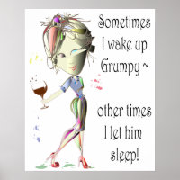 Soms word ik gek, grappig Poster