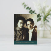 Soms ziet het hart wat onzichtbaar is... briefkaart (Staand voorkant)