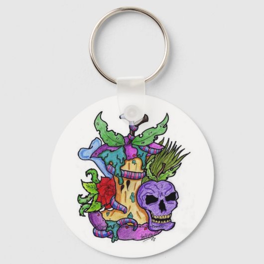 Somwhat Damaged Sleutelhanger (Voorkant)