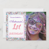 SON 1ER ANNIVERSAIRE INVITATION (Devant)