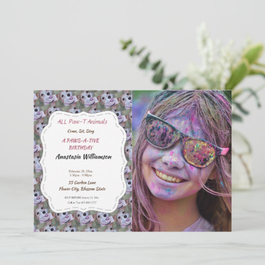 SON 1ER ANNIVERSAIRE INVITATION (Debout devant)