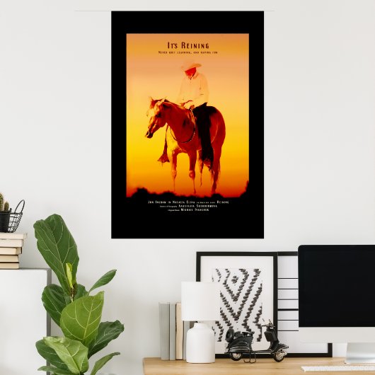 Son affiche documentaire Reining (Bureau à domicile)