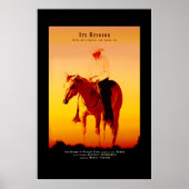 Son affiche documentaire Reining (Devant)