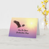 Son Afstuderen Eagle Kaart (Gele Bloem)