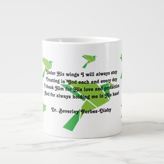 Son aile Jumbo Mug (Devant)