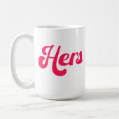 Son amour de tasse (Gauche)