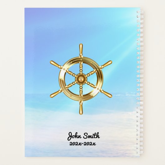 Son Ancre tient l'océan bleu (Dos)