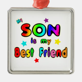 Son Best Friend Metalen Ornament