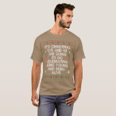 Son cadeau de Noël moche Sweat de Noël (Devant entier)