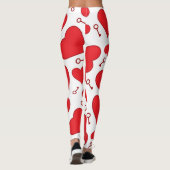 Son coeur Leggings (Dos)