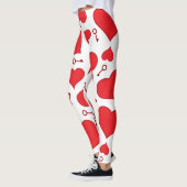 Son coeur Leggings (Gauche)