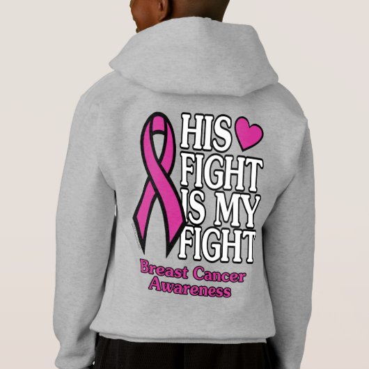 Son combat...Cancer du sein (Dos)