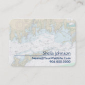 Son de l'île Fisher Authentic Carte nautique (Devant)