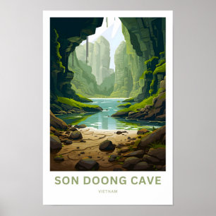 Son Doong Cave Vietnam Reisprint Poster