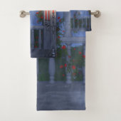 Son Ensemble De Serviettes De Bain Mantle Argent (En situation)