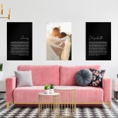 Son et ses Vows Black Arrière - plan Portrait Mari (Salon)