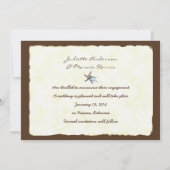 Son et son bébé Mariage photo Faire-part (Dos)