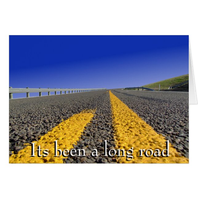 Son été une longue route (Devant horizontal)