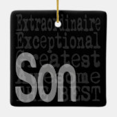 Son Extraordinaire Keramisch Ornament (Achterkant)