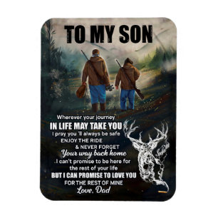 Son Gifts   Brief aan mijn zoontje van papa Magneet