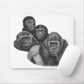 Son Gorilla MousePad By AGE. Gorilla Life GL/TFW Muismat (Met muis)