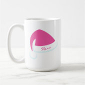 Son & Hers Santa Hat Holiday Mug (Gauche)