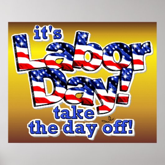 Son impression de la Fête du Travail (Devant)