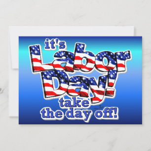 Son invitation à la fête du travail