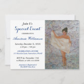 SON INVITATION D'ÉVÉNEMENT DE FÊTE DE TEMPS DE DOU (Devant)