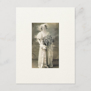 Son invitation du jour du mariage