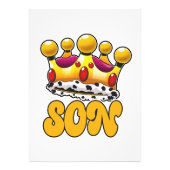 Son Kings crown Foto Afdruk (Voorkant)