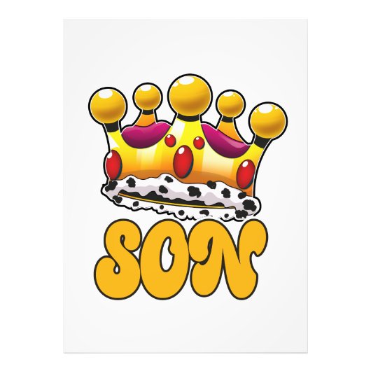 Son Kings crown Foto Afdruk (Voorkant)