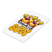 Son Kings crown Magneet (Linkerzijde)